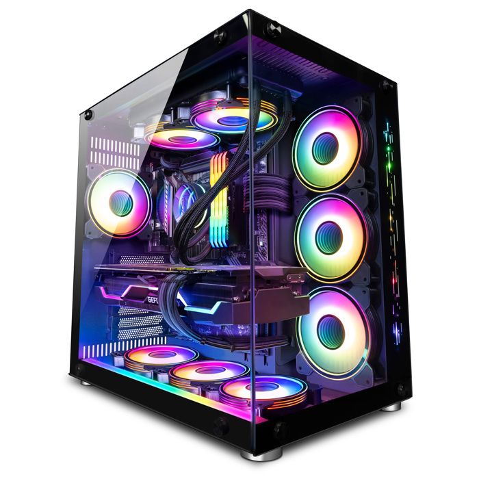 Vibox SG-X-243 PC Gamer • Intel Core i9 14900KF 60 GHz • AMD RX 9070 XT 16 Go • 32 Go RAM • 1 To SSD • Windows 11 • WiFi