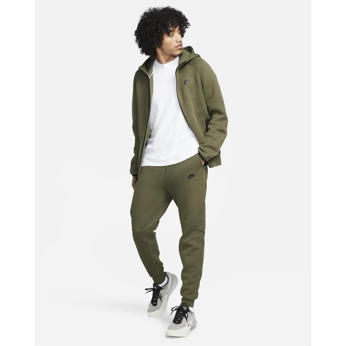 Pantalon de jogging NIKE Sportswear Tech Fleece Vert Homme