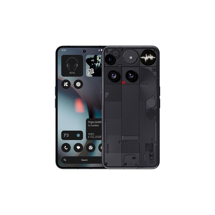 Smartphone - NOTHING - Phone 3 - 512 Go - 5G - Noir - Snapdragon 8S Gen 4