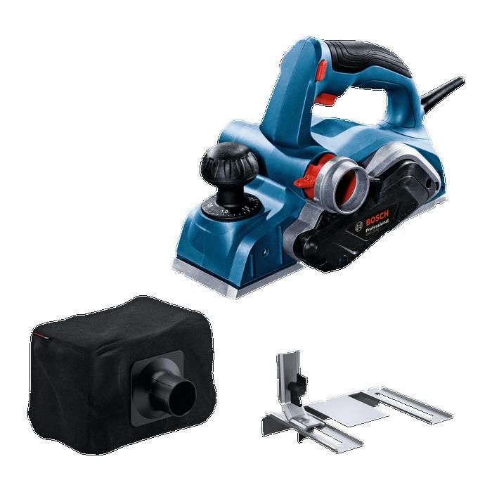 Rabot GHO 20 82 Professional Avec Butée parallèle Clé de montage Sac à poussière BOSCH 06015A9100