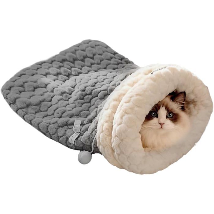 Meilleurs prix pour Sac Couchage Chat - Lit Grotte Chat En Peluche  Nid Animal Compagnie Confortable Pour Chats Sac Couchage M CORBEILLE