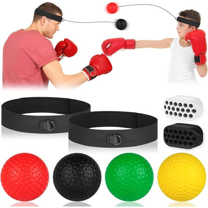 Boxing Reflex Ball, Boxing Reflex Ball, React Reflex Ball, Boxing ...