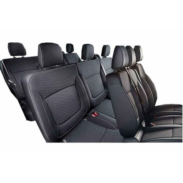 Housses de siège sur mesure - Renault Trafic II 2001-2014 - Opel Vivaro A 2001-2014 - Nissan Primastar 2001-2014