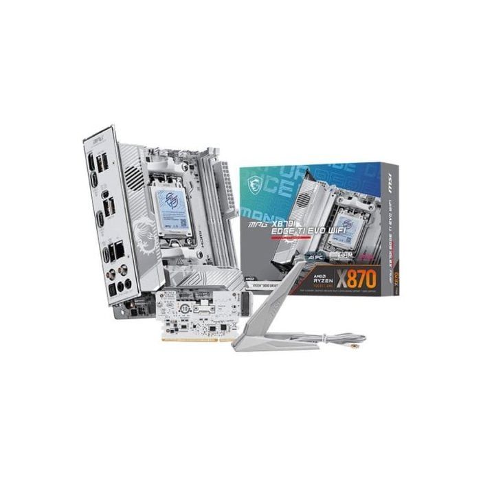 MSI MPG X870I EDGE TI EVO WIFI - vue 3