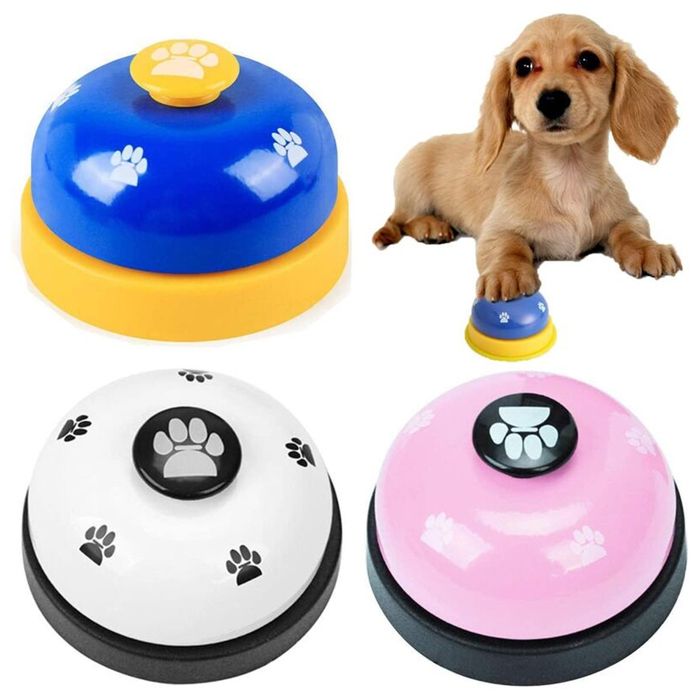 Sonnettes Chien Formation Cloche d’Apprentissage de la propreté pour Animal Domestique Animaux Clochette Acier Inoxydable Outils