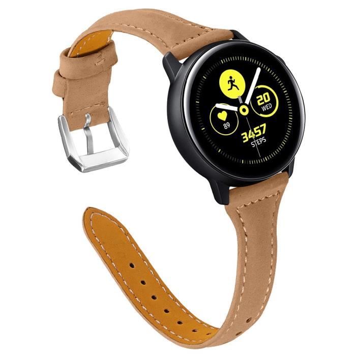 Bracelet cuir watch deals active 2