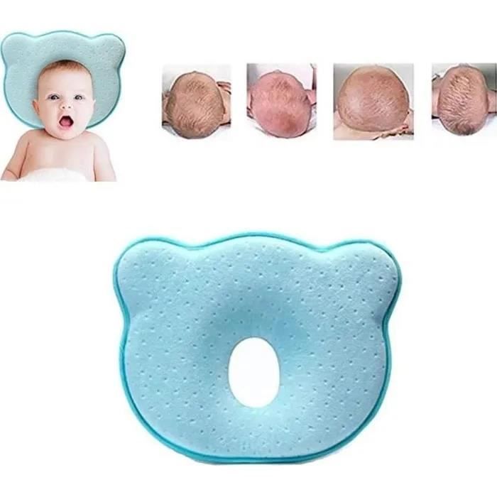 Oreiller bébé anti tête plate - Plusieurs modèles au choix