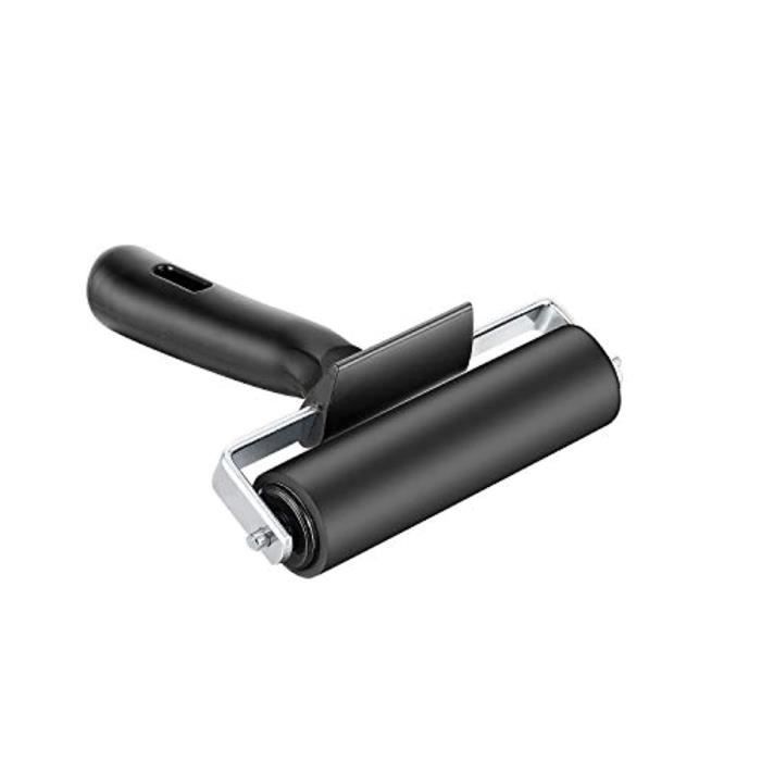 Rouleaux Brayer En Caoutchouc - Lot De 2, 6 Cm De Large - Pour Encrage, Gravure, Estampage, Peinture