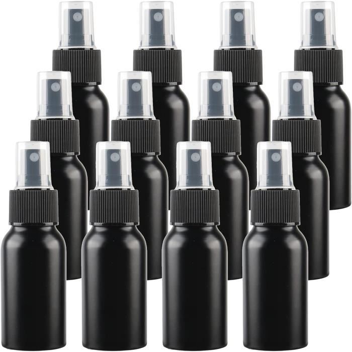 Pack 3 Flacons Vaporisateurs Aluminium 500ml PQPAUTY - Parfait Pour Parfums, Cosmétiques Et Voyage