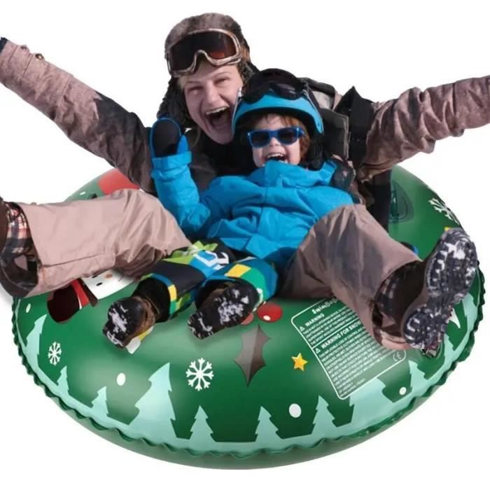 Tube de traîneau à neige gonflable rond avec poignée, jouets de jeu de neige,  jeux de plein air d'hiver pour - Cdiscount Jeux - Jouets