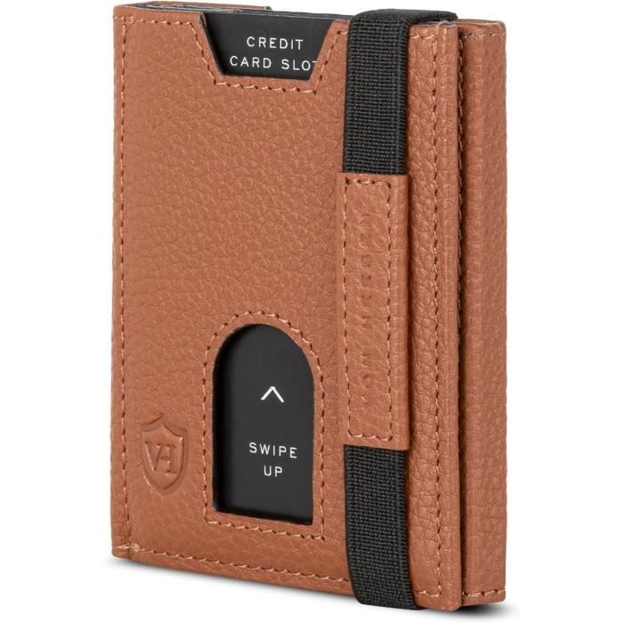 Portefeuille Aluminium Code Wallet ÖGON - Anti-RFID, Coffre-Fort De Poche | 10 Cartes