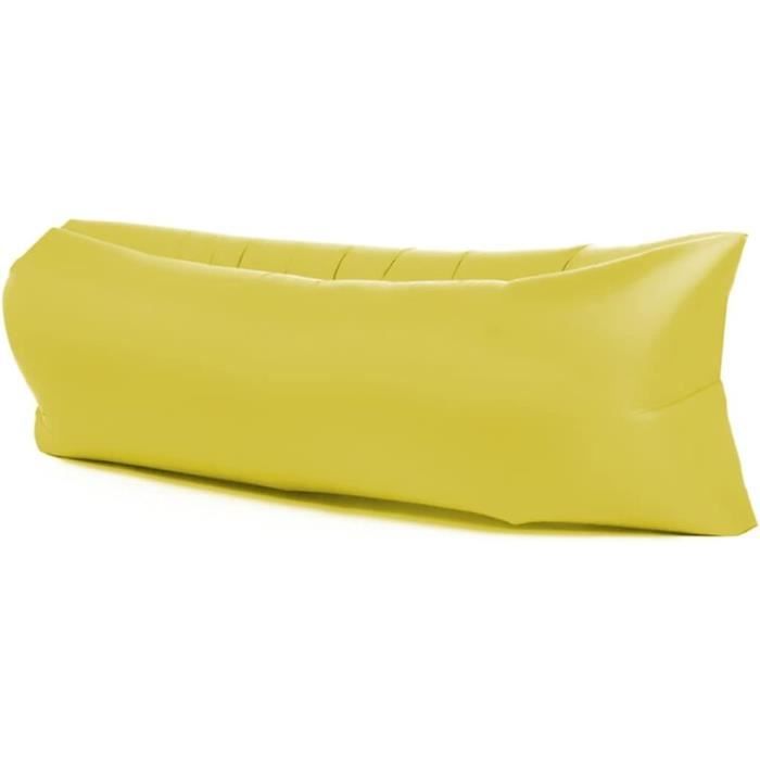 Canapé Gonflable Camping Hiseng - Hamac Fauteuil Portable Imprimé Pour Plage Jardin Randonnée