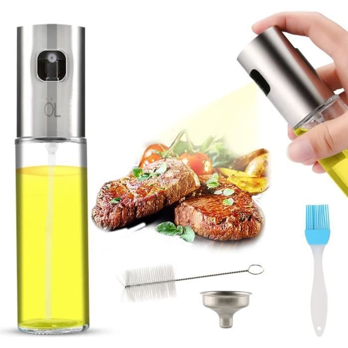 Spray Huile Cuisine 240 ML Vaporisateur Huile d'olive Avec Gicleur D'huile  Réglable - Pulverisateur d'Huile Olive Vinaigre - Cdiscount Maison