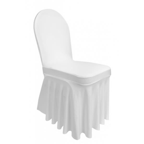 Housse De Chaise Lycra Juponnage Location Achat Vente Housse