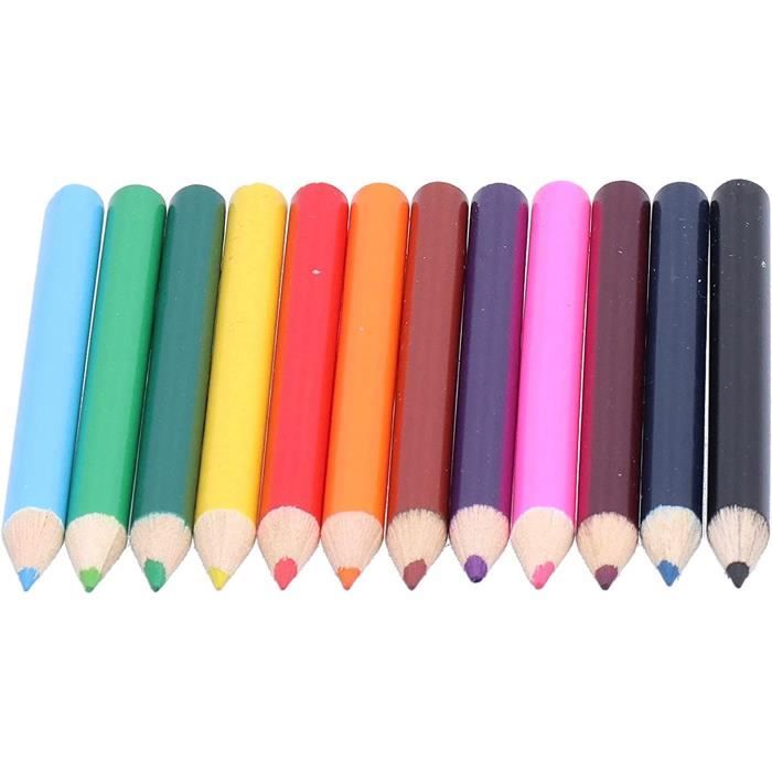 Crayon de couleur stabilo color couleurs assorties pochette de 12