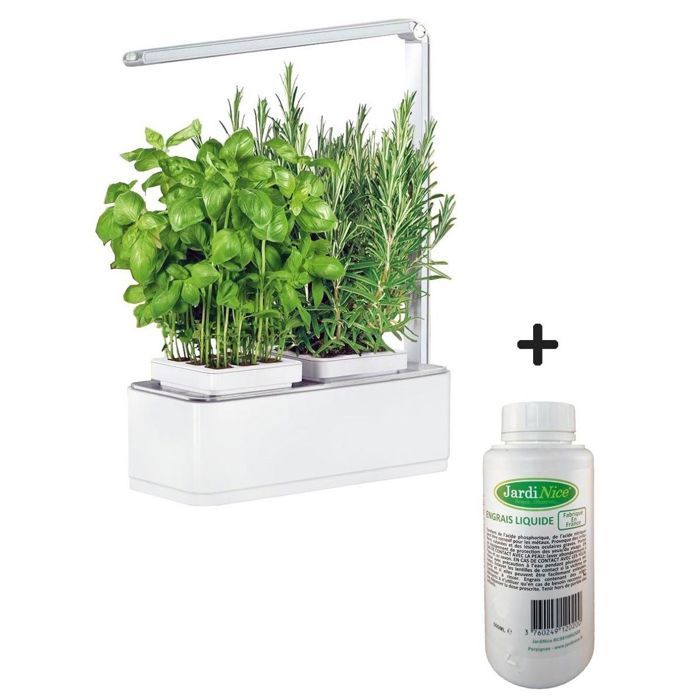 Jardiniere Avec Lampe Led Integree Mini Potager Engrais 500 Ml