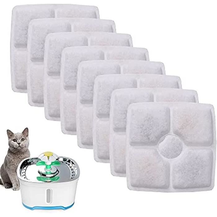 32Pcs Fontaine Eau Chat, Filtre Fontaine Pour Chat, Filtres De Remplacement Pour Petlibro