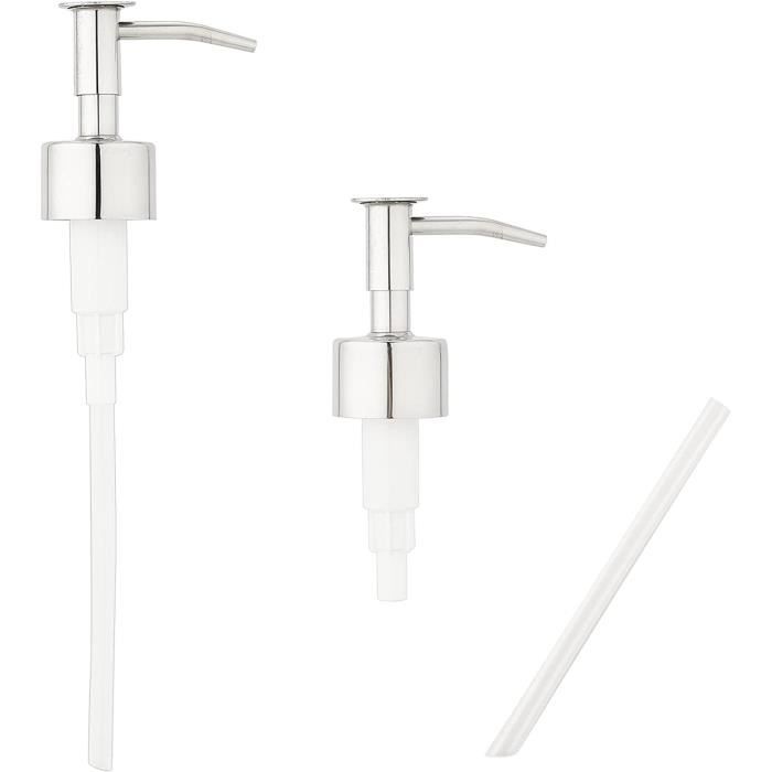 Distributeur De Savon En Acier Inoxydable Pompe à Lotion Bouteilles Remplacement Pompe Savon Antirouille T Te De Pompe Distributeur De Lotion