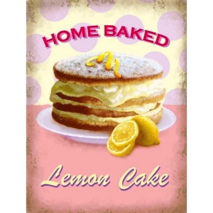 Plaque Gateau Home Baked Lemon Cake Citron Tole Deco Cuisine Achat Vente Objet Decoration Murale Cdiscount Plaque Gateau Home Baked Lemon Cake Citron Tole Deco Cuisine Achat Vente Objet Decoration Murale Cdiscount