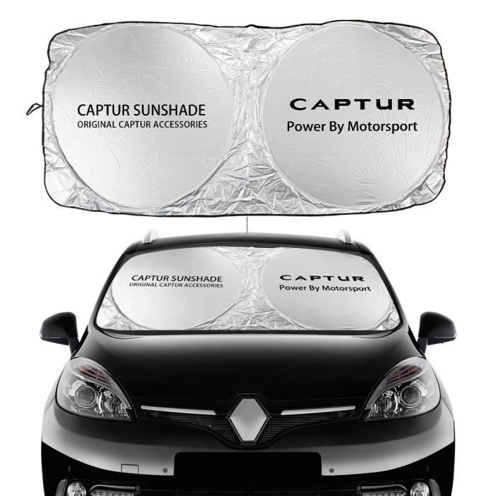 Pare-soleil pour voiture, accessoires pour Renault Captur Clio Espace Fluence Kadjar Kangoo Koleos Kwid Lagu For Captur