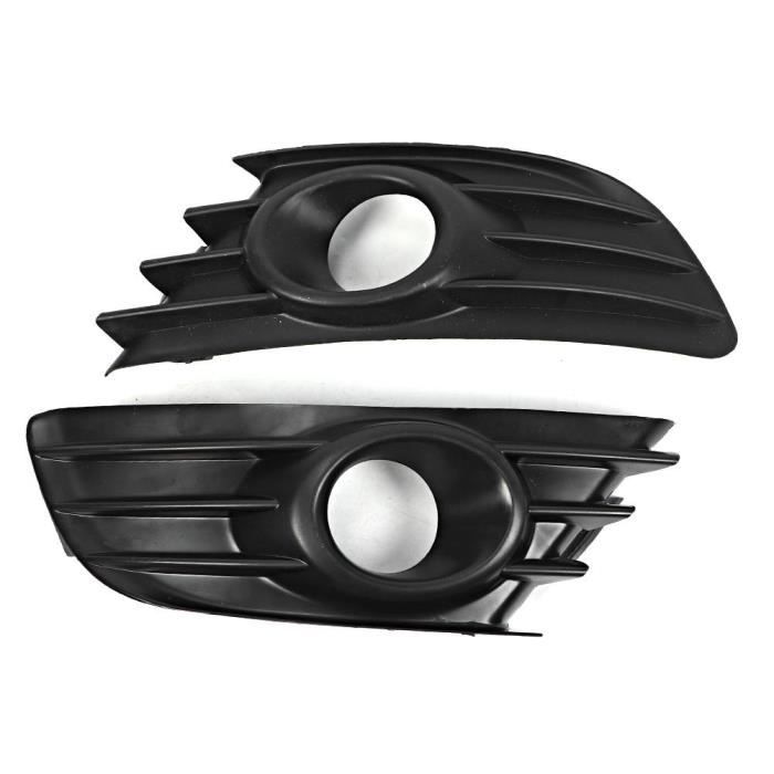 1 Paire Calandre Antibrouillard Pare-Chocs Avant - Remplacement Noir Pour Citroën C4 2004-2008