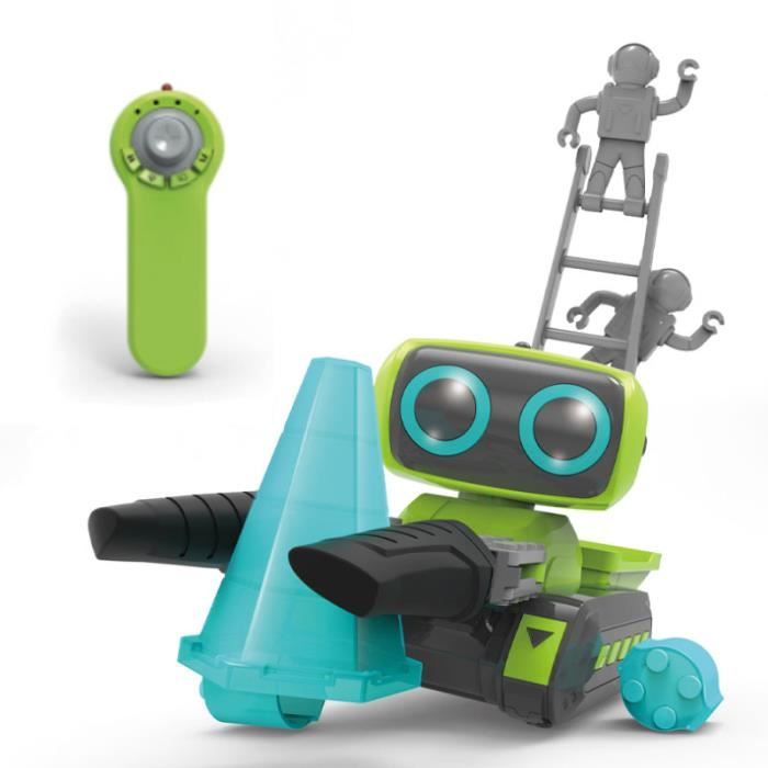 Robot Enfant Jouet - avec Yeux LED, Musique et Sons - Cadeau d'anniversaire  pour Garçons et Filles 4 5 6 Ans - Cdiscount Jeux - Jouets