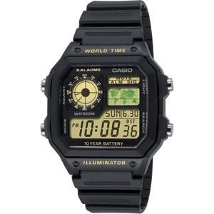 Montre - CASIO - AE-1200WH-1BVEF - Quartz - LED - Étanchéité 10 Atm