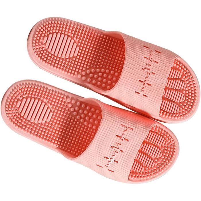 Pantoufles De Massage Thérapeutique, Réflexologie, Chaussons D