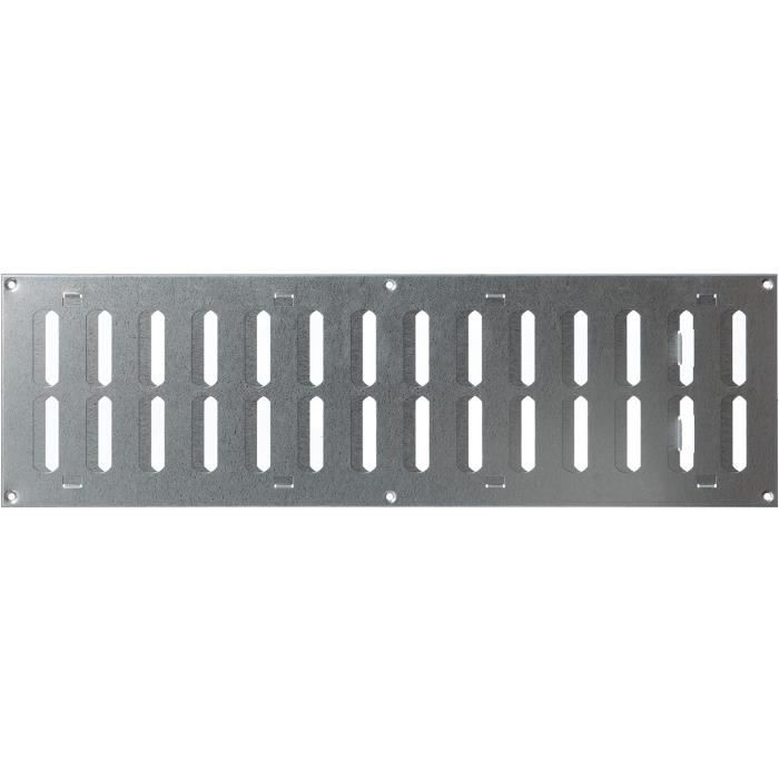 Grille D’Aération Aluminium Réglable 150x250 Mm – Ventilation Armoire, Meuble, Salle De Bain - 10