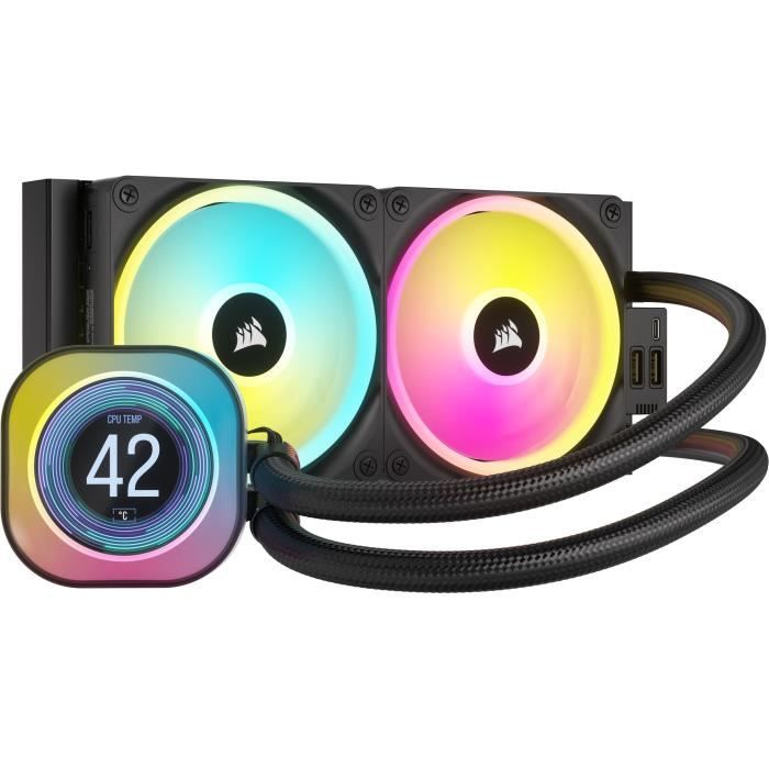 Corsair iCUE LINK H100i LCD Black
