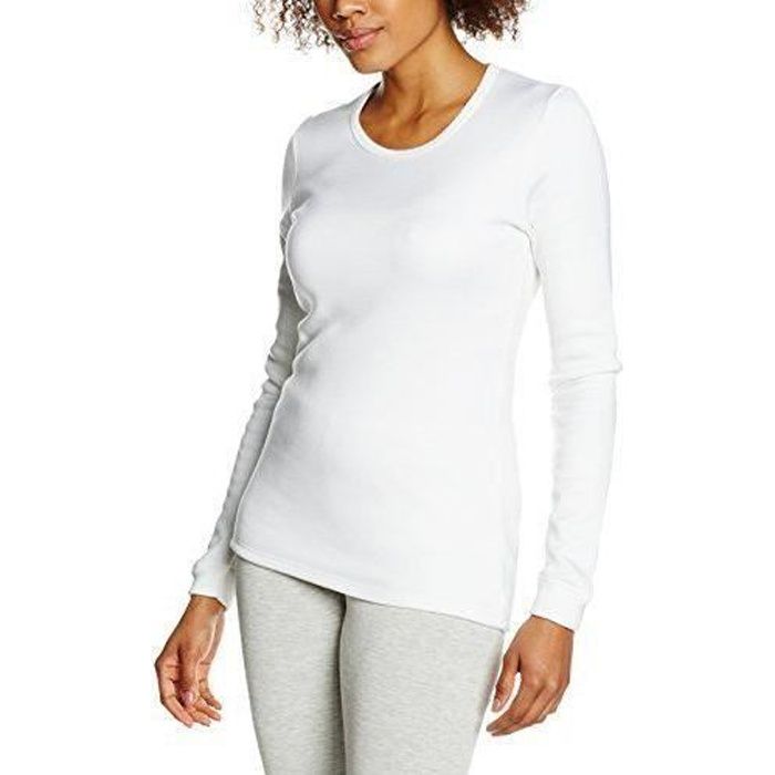 Damart Haut Manches Longues Double Chaleur Thermolactyl Degré 5, Thermique  Femme, (Blanc), 42 (Taille Fabricant: M) - 16852-16852-0 - Cdiscount  Prêt-à-Porter