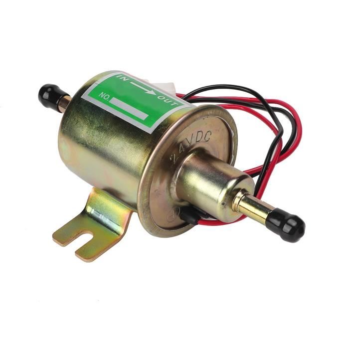 Pompe à Carburant Chauffée Universelle 12V/24V - Pour Webasto/Eberspacher 2-5 KW, Débit 22 Ml/1000 Cycles