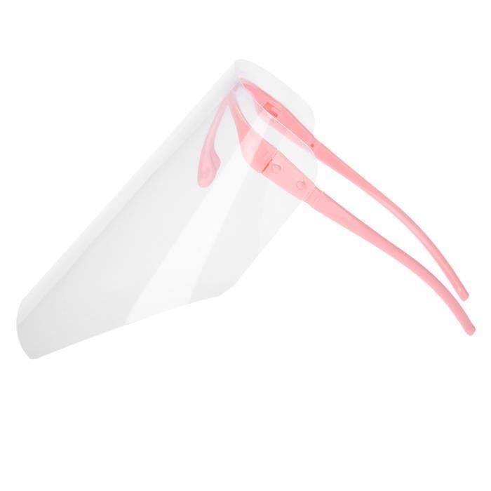 10 Visières De Protection KMINA - Écran Facial Anti-projections - Réglable Velcro - Made In Europe