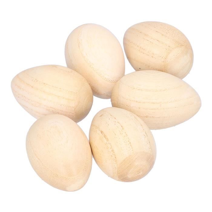Small Foot Œufs en Bois avec Velcro et dans Un Carton à œufs, Jouets de Small Foot Œufs en Bois avec Velcro et dans Un Carton à œufs, Jouets de
