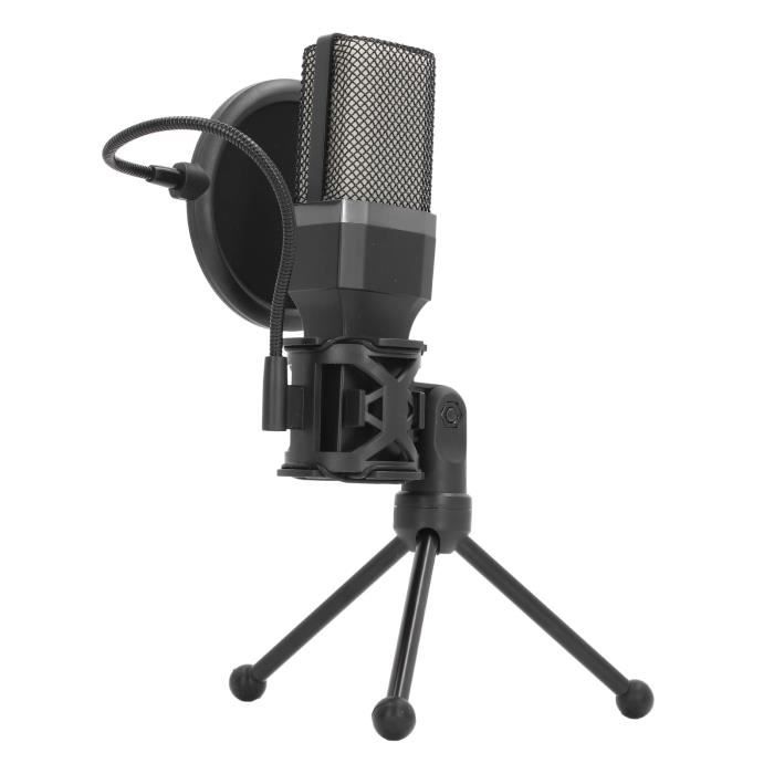 LAN Microphone Gaming Usb Professionnel Avec Effets Lumineux Rgb Pour  Enregistrement Podcast Streaming