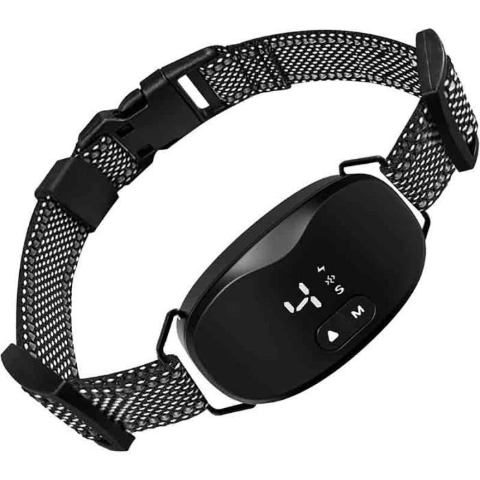 Meilleurs prix pour Collier Anti Aboiement Chien YUEYUEJIA Collier Anti Aboiement Rechargeable,3 Modes Choc Electrique,Vibration et Son Affichage LED