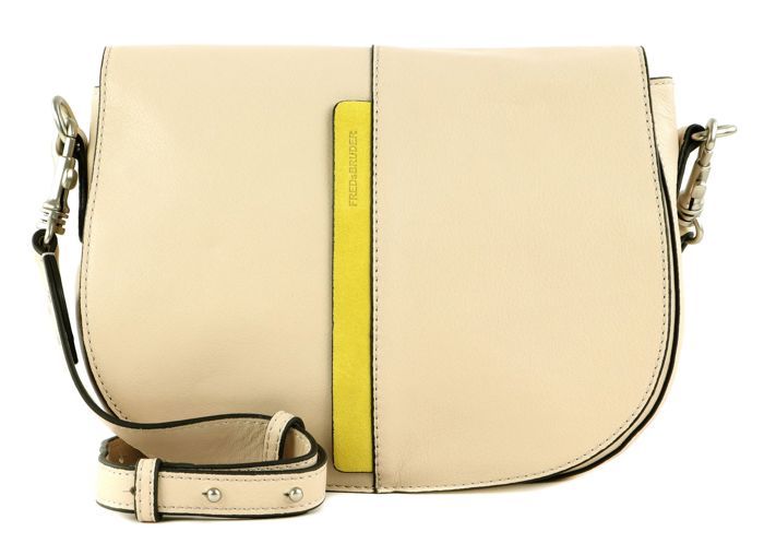 FREDsBRUDER Sac à épaule bandoulière orange en cuir pour femme - Lucin Box Shoulderbag Melon