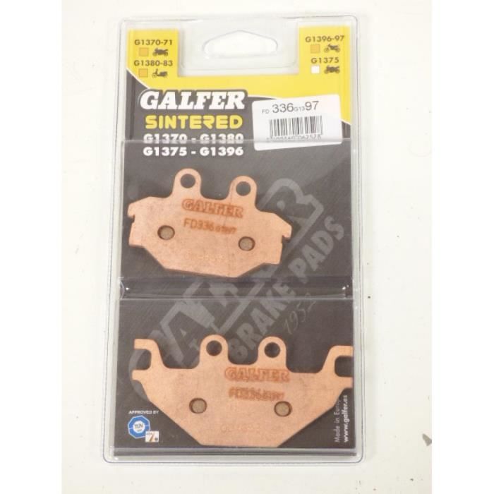 Disque De Frein Plaquettes Arrière Goldfren Pour KYMCO XCITING 250 2005