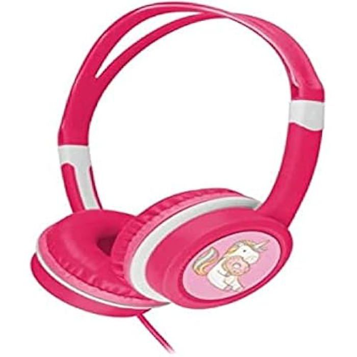 Ecouteurs pour Enfants - Gembird - Contrôle du Volume - Rose - Filaire - Intra-auriculaire