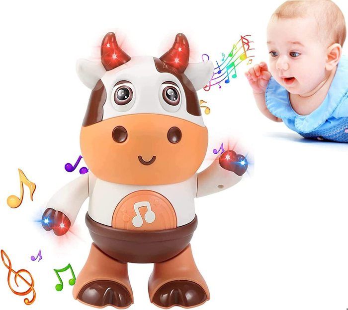 Jouet Musical Bébé 6-12 Mois,Jouet Musical Enfant 1 an,Jouets Rampants avec  Musique et lumières,Jouet d éveil pour Enfant - Cdiscount Jeux - Jouets