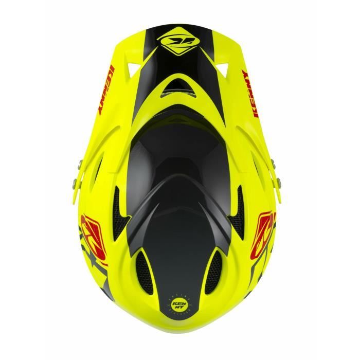 Visière casque Kenny Down Hill 2022 - neon yellow - TU
