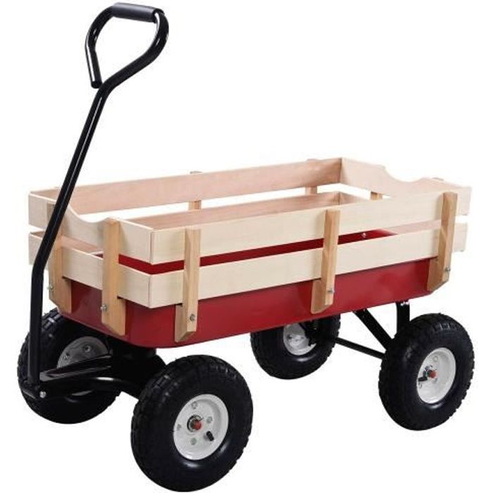 chariot en bois pour enfant