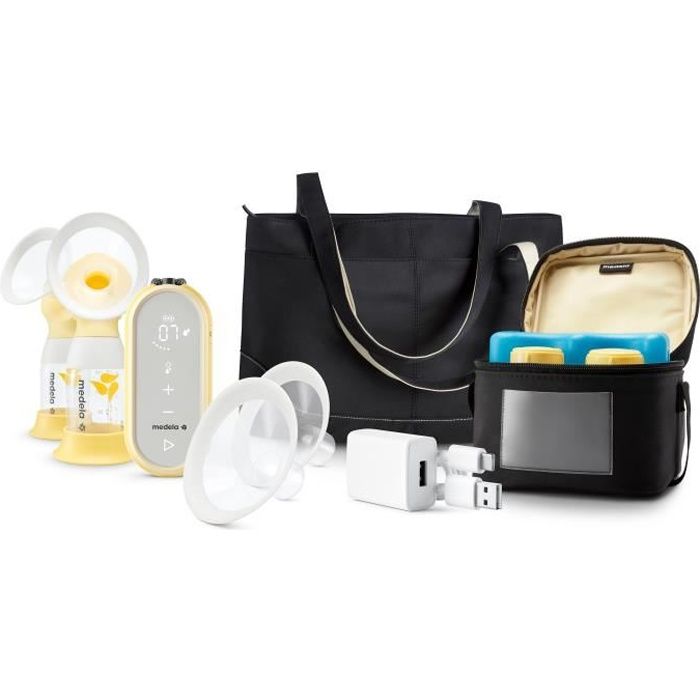 Photo de medela-freestyle-flex-tire-lait-electrique-connecte-double-pompage