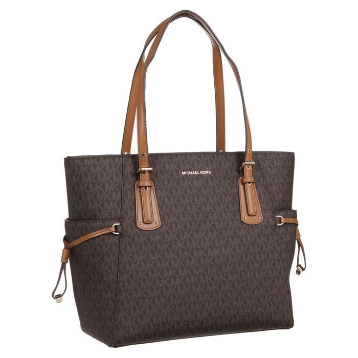 MICHAEL KORS Sac a Main 30T8GV6T4B Tote 200 Marron Marron1 Cdiscount Bagagerie Maroquinerie