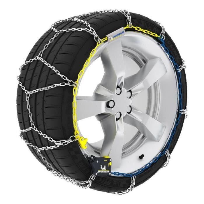 Chaînes à Neige Composites MICHELIN Easy Grip - Taille R12 Pour Pneus 205/65-15, 215/55-16, 225/50-16