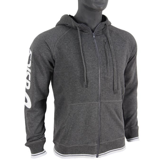 veste asics gris