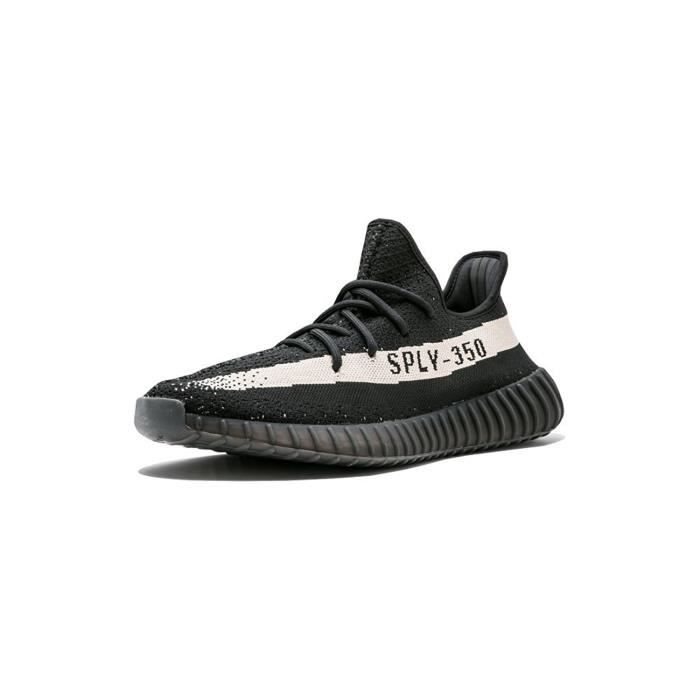 Baskets Yeezy Boost 350 V2 Core Black/White Real Boost BY1604 Noir 