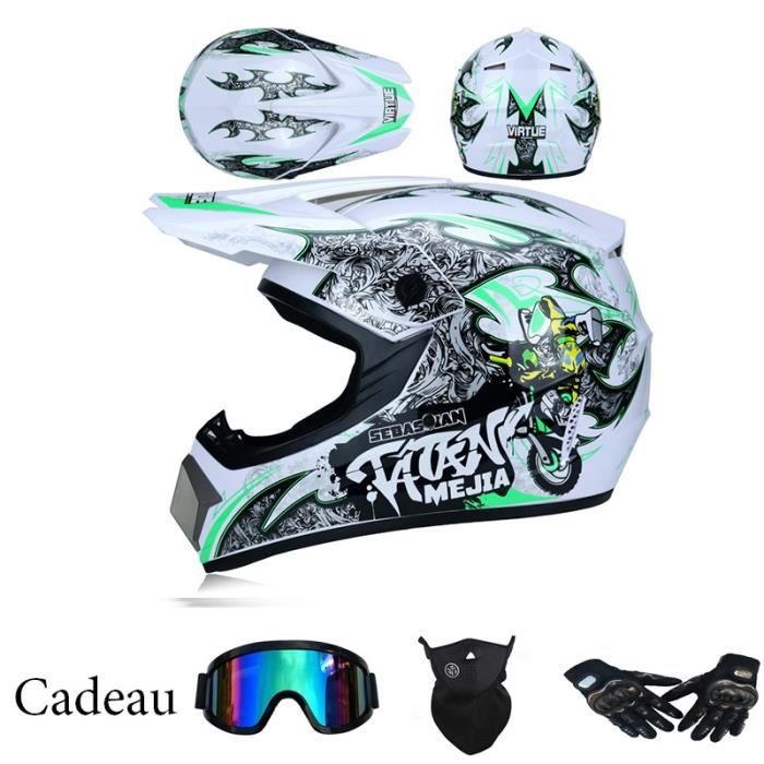 Casque Moto Cross Adult Casque Casque Couverture Pas Integrale