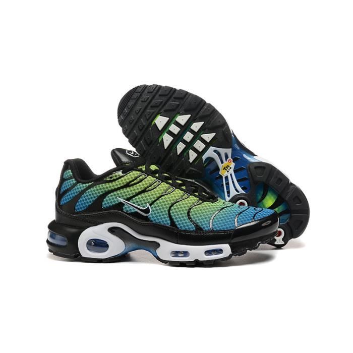 NIKE AIR MAX Tn Chaussures de Running Homme vert noir Cdiscount Sport