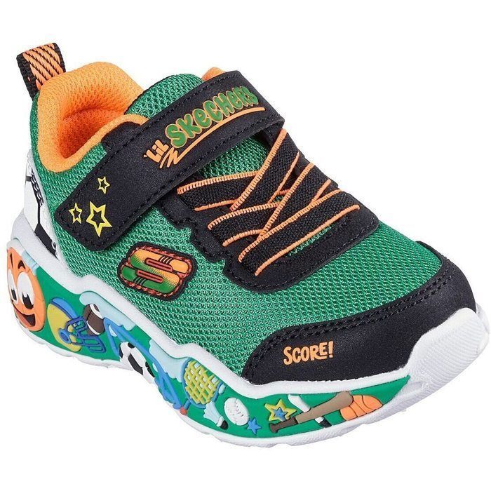 Skechers Baskets - SKECHERS - Play Scene 407312N - Vert - T.23 - Tige textile